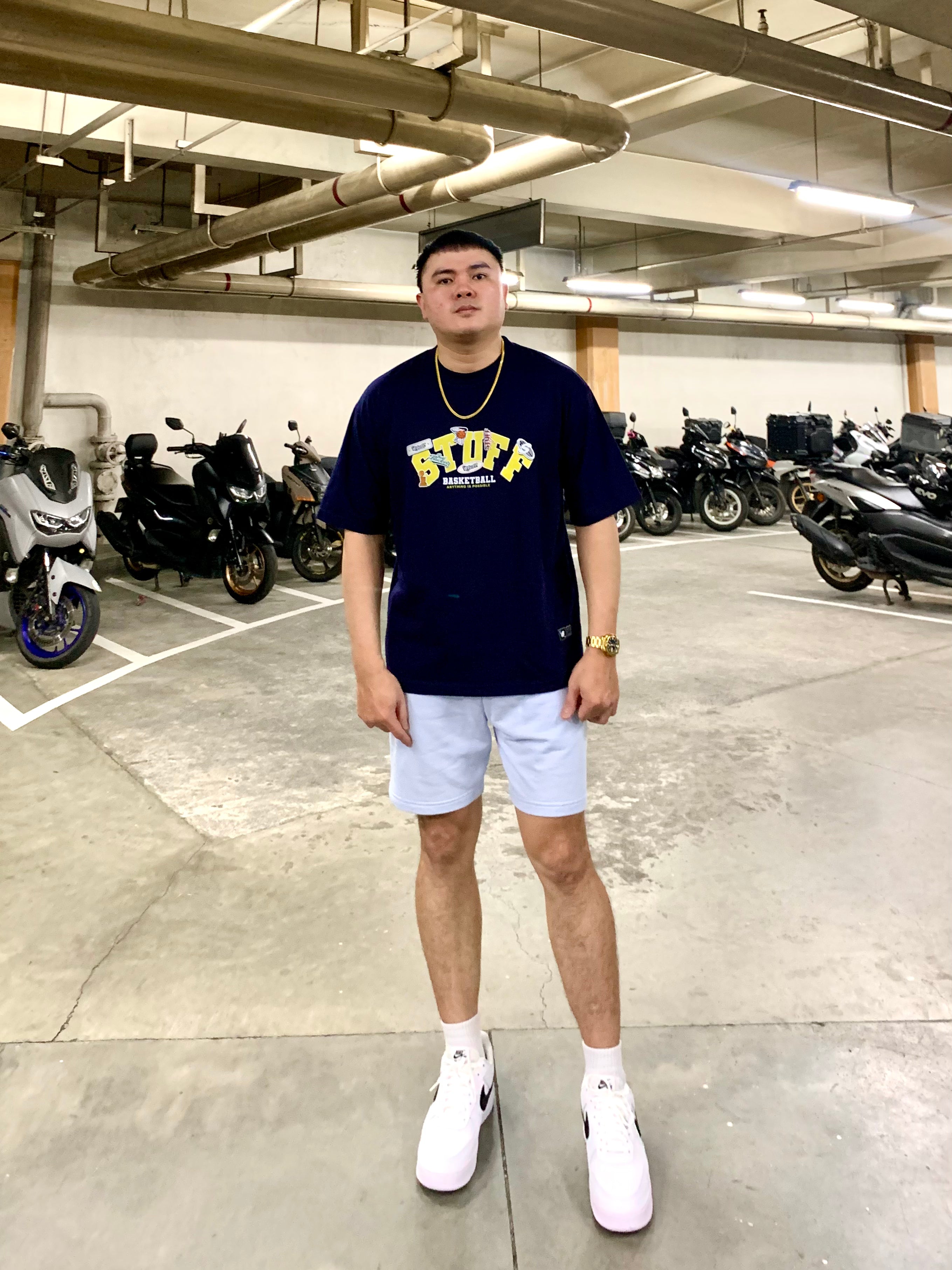 Stuff Basketball Navy Blue